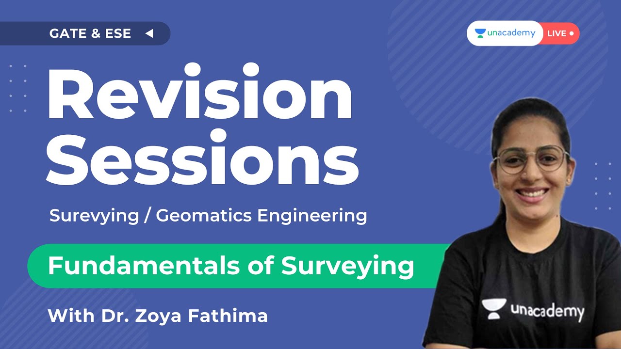 Fundamentals of Surveying | Revision Series | Surveying | Geomatics | Dr. Zoya Fathima