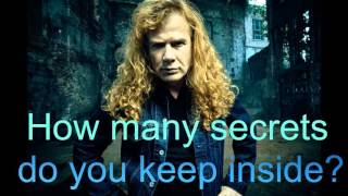 Megadeth - Poisonous Shadows - With Lyrics