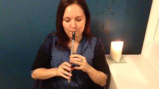 Tin whistle cover of "To Wentworth" from Outlander TV Series