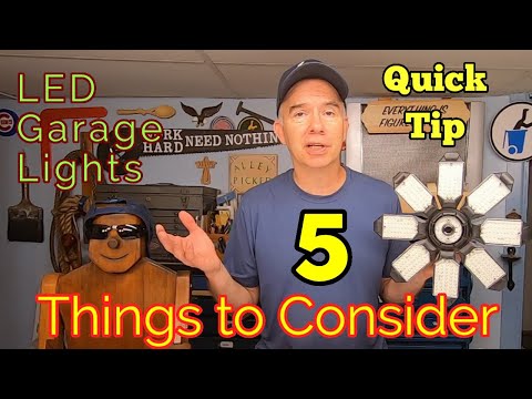 LED Garage Lights - 5 Things to know before you buy!