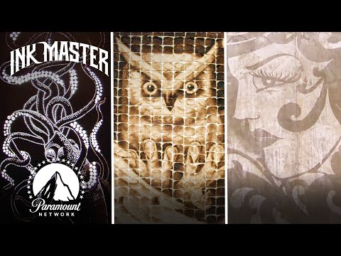 Most Satisfying Flash Challenge Reveals 🤩 Ink Master