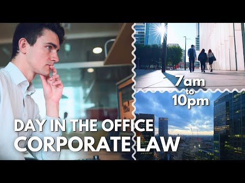 , title : 'Day in My Life as a CORPORATE LAWYER in London - 14 Hour Day'