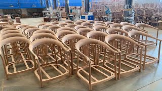 Máy gia công trung tâm Cnc 3D 5 trục 2 bàn tải nặng Woodmaster làm tựa ghế Kennedy