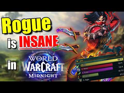 Rogue is OUT OF CONTROL in Midnight! World of Warcraft Class Review