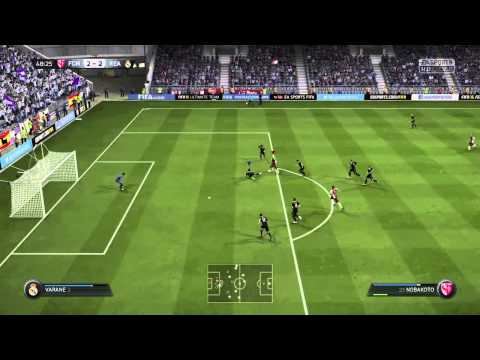 Yeni Ngbakoto viol la défense du Real