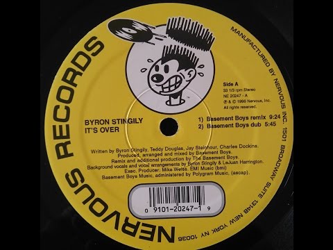Byron Stingily ‎– It's Over (Basement Boys Remix)