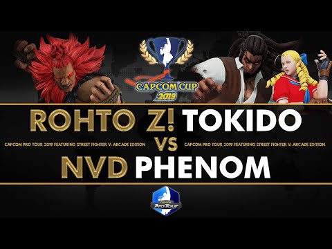 ROHTO Z! Tokido vs NVD Phenom - Capcom Cup 2019 Losers Quarters - CPT 2019