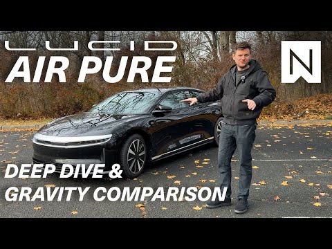 Lucid Air Pure Review - Deep Dive & Gravity Comparison