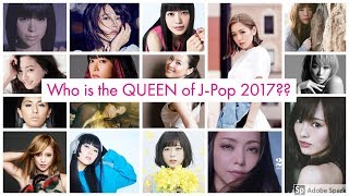 Queen of J-Pop 2017 ? Best Japanese Female Singers!