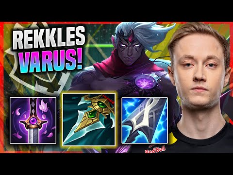 REKKLES IS INSANE WITH VARUS! - G2 Rekkles Plays Varus ADC vs Ezreal! | Season 11