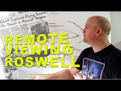 Remote Viewing Roswell- The 21 Year Wait