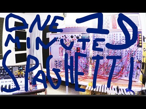 One minute spaghetti 19 - self generative eurorack modular synthesizer patch