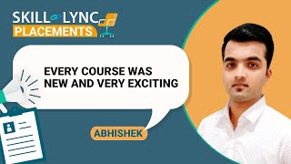 Abhishek Hupele testimonial