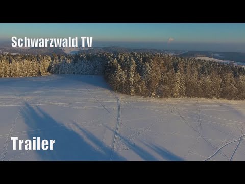🎼⛄ Winter-Drohnenflug über Herrischried - Obergebisbach ❄️ [TRAILER] | DJI Phantom 4 Pro