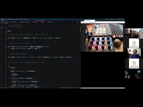 TidalCycles Meetup 2 - Mike Hodnick - May 8, 2021