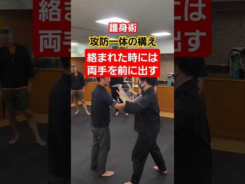 【構え】守りからの攻め。#護身術 #護身 #剣護身術 #女性護身術 #martialarts #selfdefense #shorts