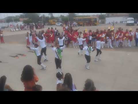 Apresentação da FANMUC de Quixabeira-BA no Desfile Cívico em Serrolândia-BA