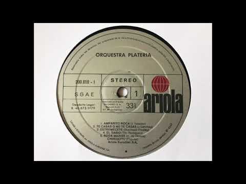 Orquesta Platería. Cara A. Audio Lp vinilo Ariola, ed. 1979.