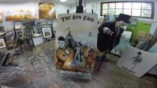 The Ryn Fair - Off To See The Elelphants Roloff paints to "Jack White" "Trash Tongue Talker"
