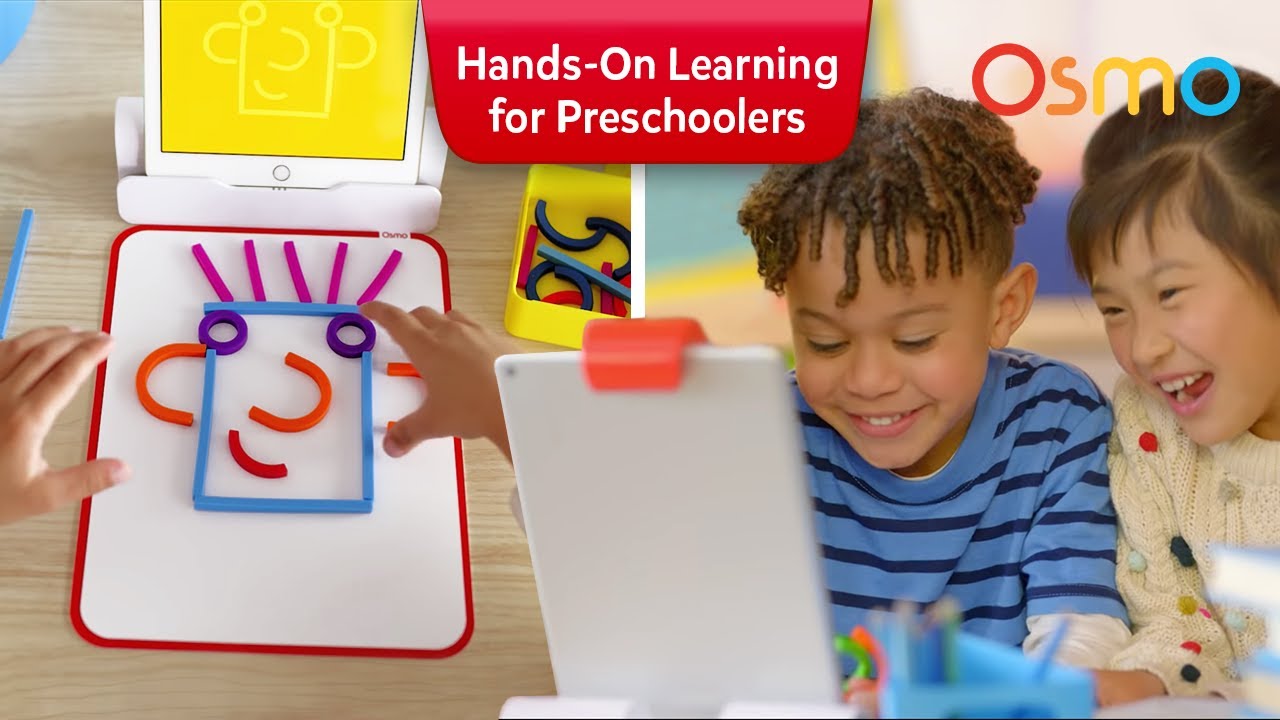Little Genius Starter Kit: Hands-on learning for Preschoolers | Osmo - YouTube