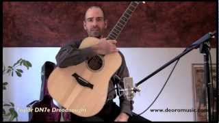 Video thumbnail for Taylor DN7e Dreadnought Acoustic Guitar Review & Demo HD - De Oro Music by Diego de Oro