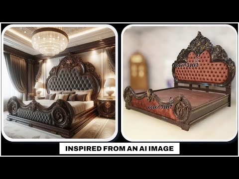YT1051 From AI to Reality – Grand Super Deluxe Bed Design Revealed! Customize to Match Your Home! Video