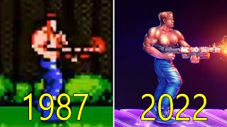 Evolution of Contra Games w/ Facts 1987-2022