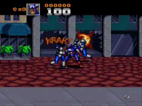 Captain America and the Avengers Super Nintendo