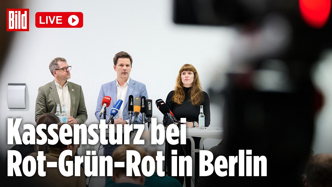 🔴 BERLINS GELD-FRAGE: Reicht der Haushalt für die Pläne von Rot-Grün-Rot?
