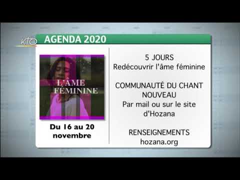 Agenda du 06 novembre 2020