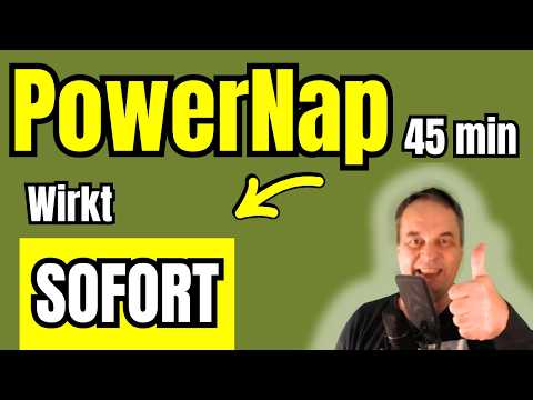 Dieser 45 min Powernap beamte bereits 132.826 Menschen weg. Auch dich?