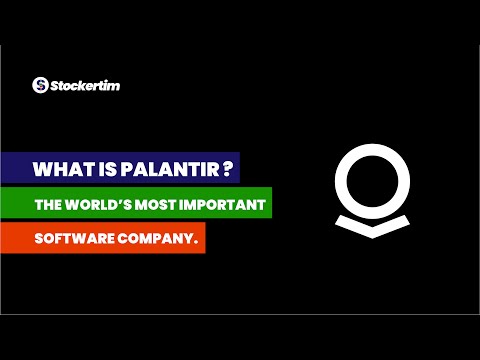 Unveiling Palantir - World's Important Software Company $PLTR