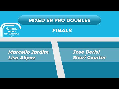 Mixed Doubles Madness: APP Fort Lauderdale Sr Pro Gold Medal Match
