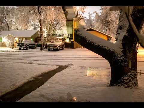 Colorado Blizzard Time-lapse March 2021
