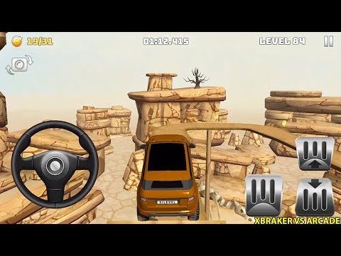 Mountain Climb 4x4:New Paint | Orange Suv Driving Simulator Stage 80 to 84 - Android GamePlay 3D