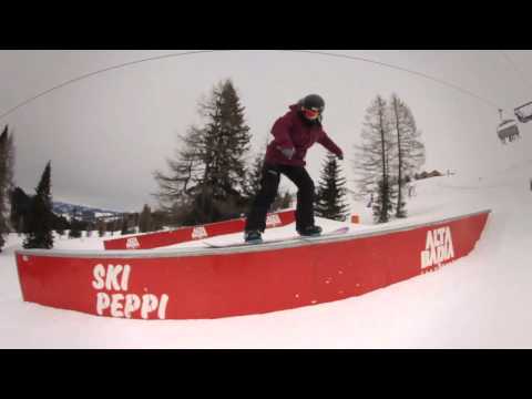 Snowpark Alta Badia: Girls Snowboard Shred Session - 01.02.2013