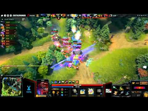 DOTA 2: COMPLEXITY WIPE FNATIC WOMBO COMBO