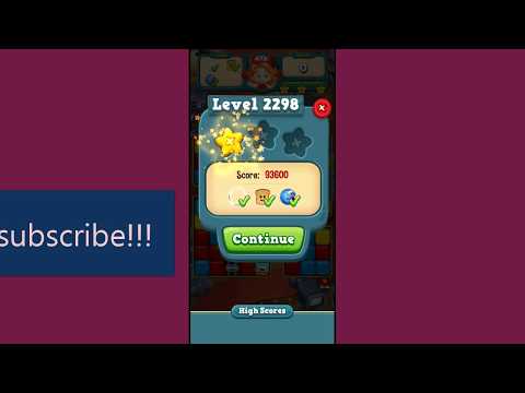 Toy Blast Level 2298 ~ NO BOOSTERS ~ 3 stars