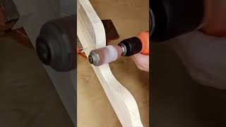 Sanding Roller with Drill machine Fantastic WOODWORKING TIP🤩👏🏻