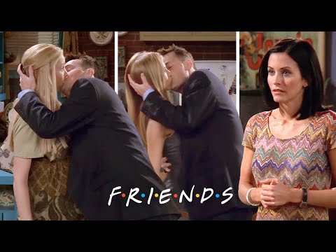 Chandler Kisses Rachel and Phoebe | Friends