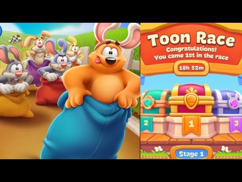 TOON BLAST - TOON RACE / PEAK GAME / Champions league level 1-15