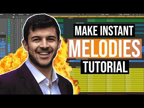 How To Create Melodies Without A MIDI Controller OR Music Theory EASILY!
