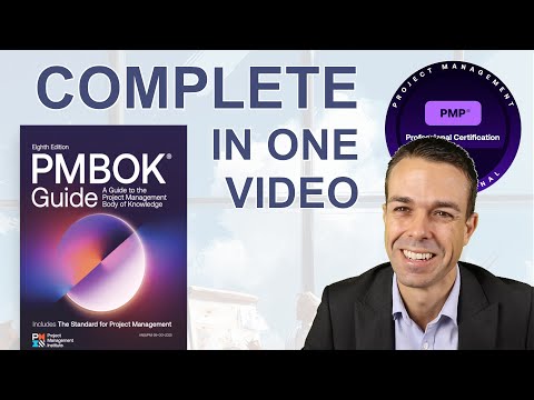 The Complete PMBOK® Guide 8th Edition In One Video - All 40 Processes Explained