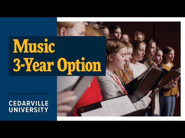 Thumbnail for video titled: Why Study Music at Cedarville University?