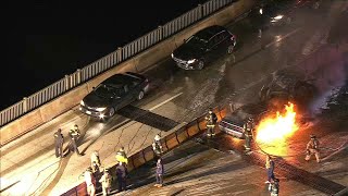 2 crashes on Commodore Barry Bridge leave several people injured