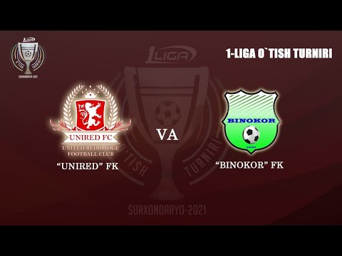 1-LIGAGA O`TISH TURNIRI. "UNIRED" FK va "BINOKOR" FK 2-TAYM.