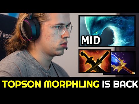 TOPSON MORPHLING is back — 12min Beyond Godlike Scepter Build Dota 2