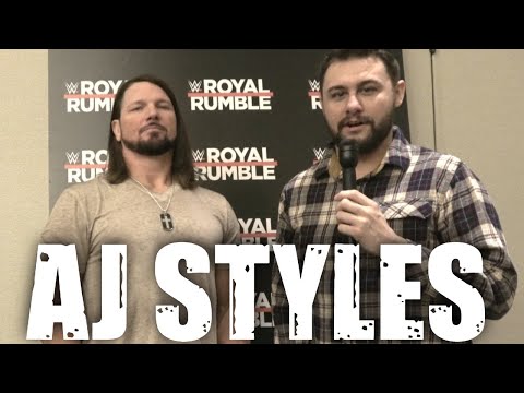 AJ Styles Talks WWE 2K22 And His Favorite Wrestling Video Games