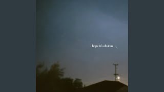 i hope it's obvious Music Video