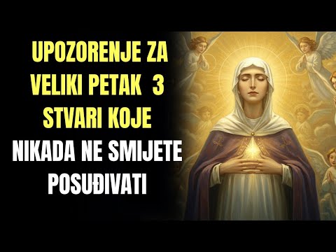 ⚠️ UPOZORENJE ZA VELIKI PETAK: 3 STVARI KOJE NIKADA NE SMIJETE POSUĐIVATI📿👞🧺